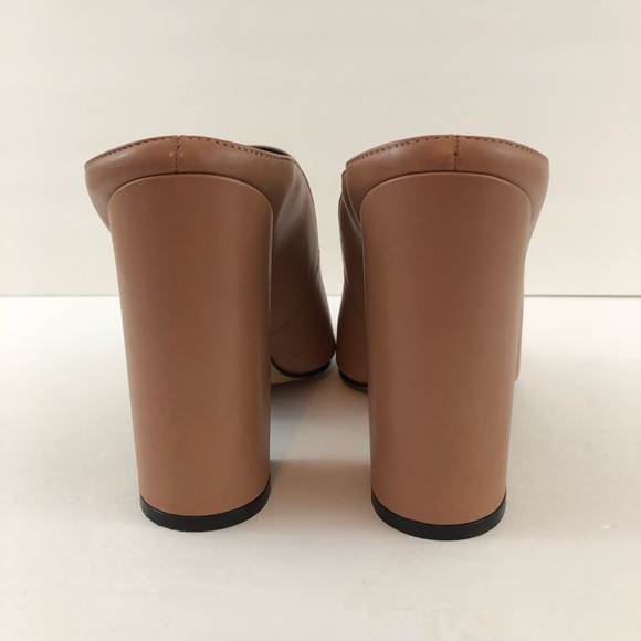 Marc Fisher Shoes Women 10 Ragina Slip on Mules Mauve Block Heel Pointed… - Picture 2 of 10